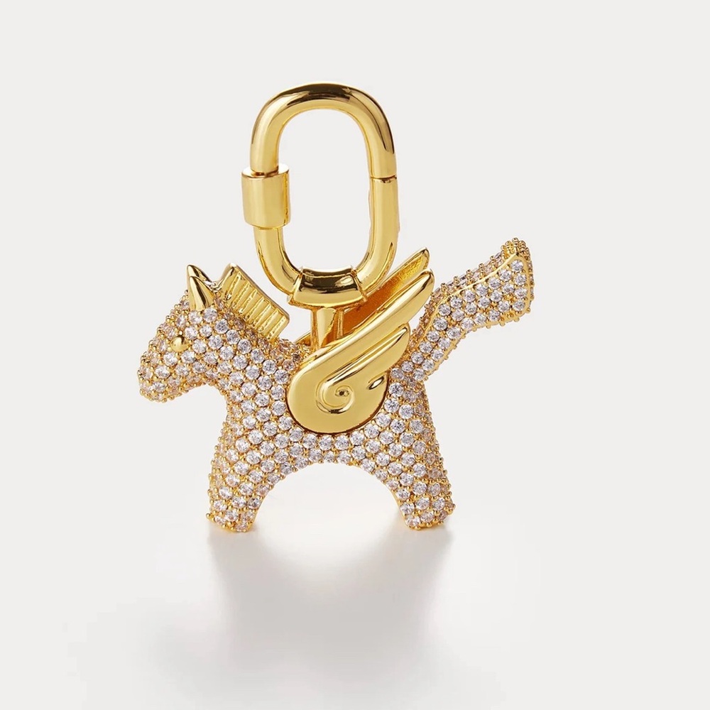 Aelyseé Sparkle Gold Rodeo Charm